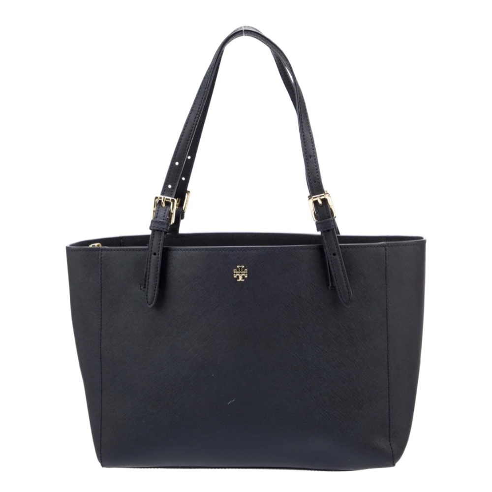 Tory Burch emerson black leather handbag